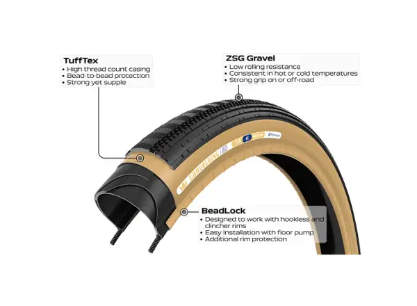 Panaracer GravelKing SS B2 gravel plášť kevlar