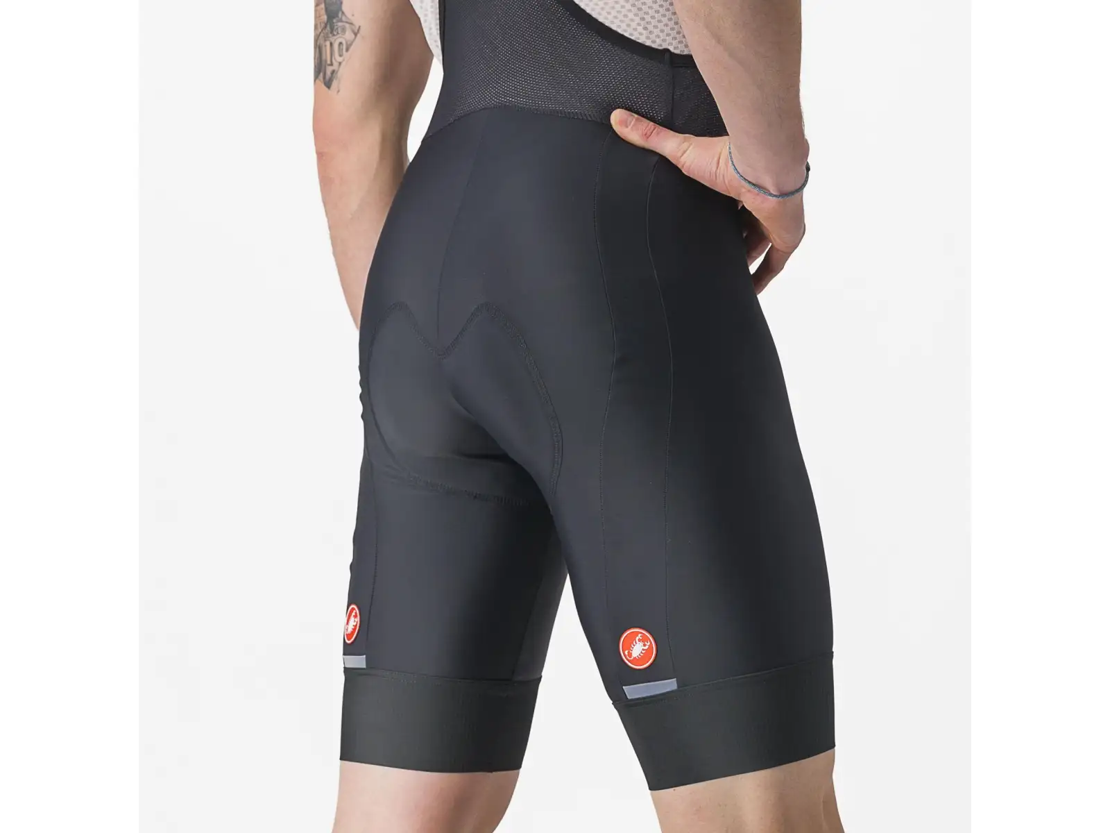 Castelli Entrata 2 pánske šortky s podšívkou a laclom Black