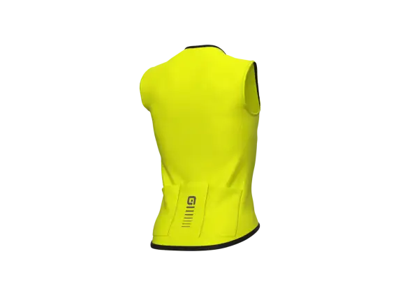 Alé PR-E Thermo 2.0 pánska cyklistická vesta Fluo Yellow
