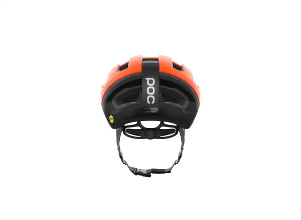 POC Omne Beacon MIPS cestná prilba Fluorescent Orange Matt/Uranium Black Matt
