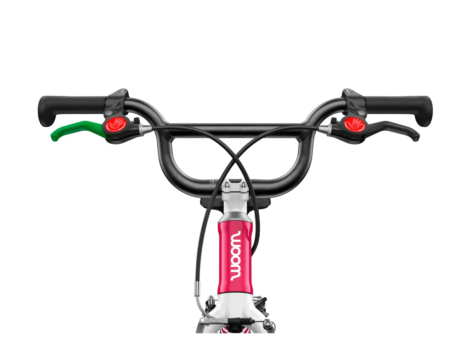 Woom GO 1 Plus detské odrážadlo 14" Hot Pink