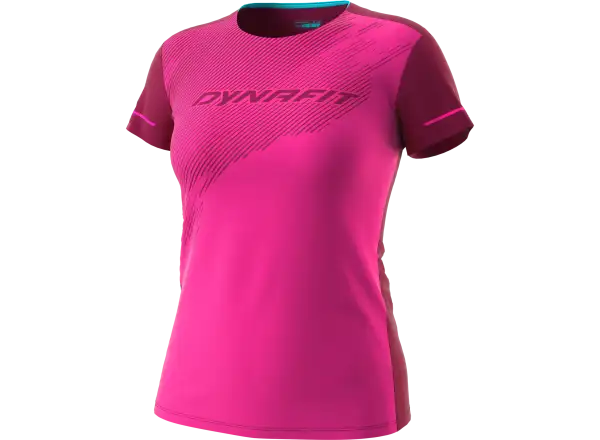 Dynafit Alpine 2 Dámske tričko s krátkym rukávom Pink glo