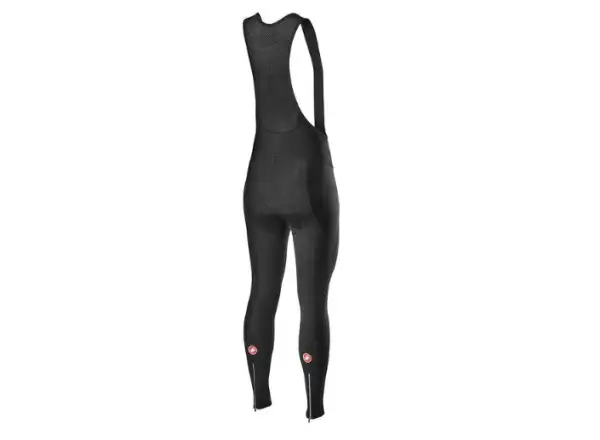 Castelli Entrata Wind Bibtight pánske nohavice s trakmi a vložkou black