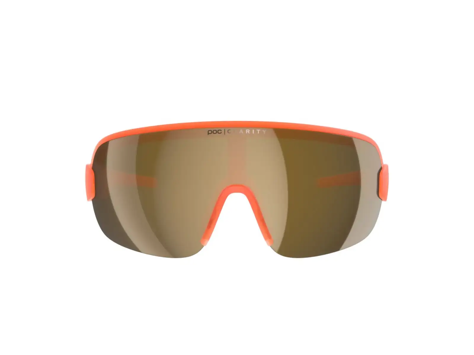 POC Aim okuliare Fluorescent Orange Translucent/Violet Gold Mirror