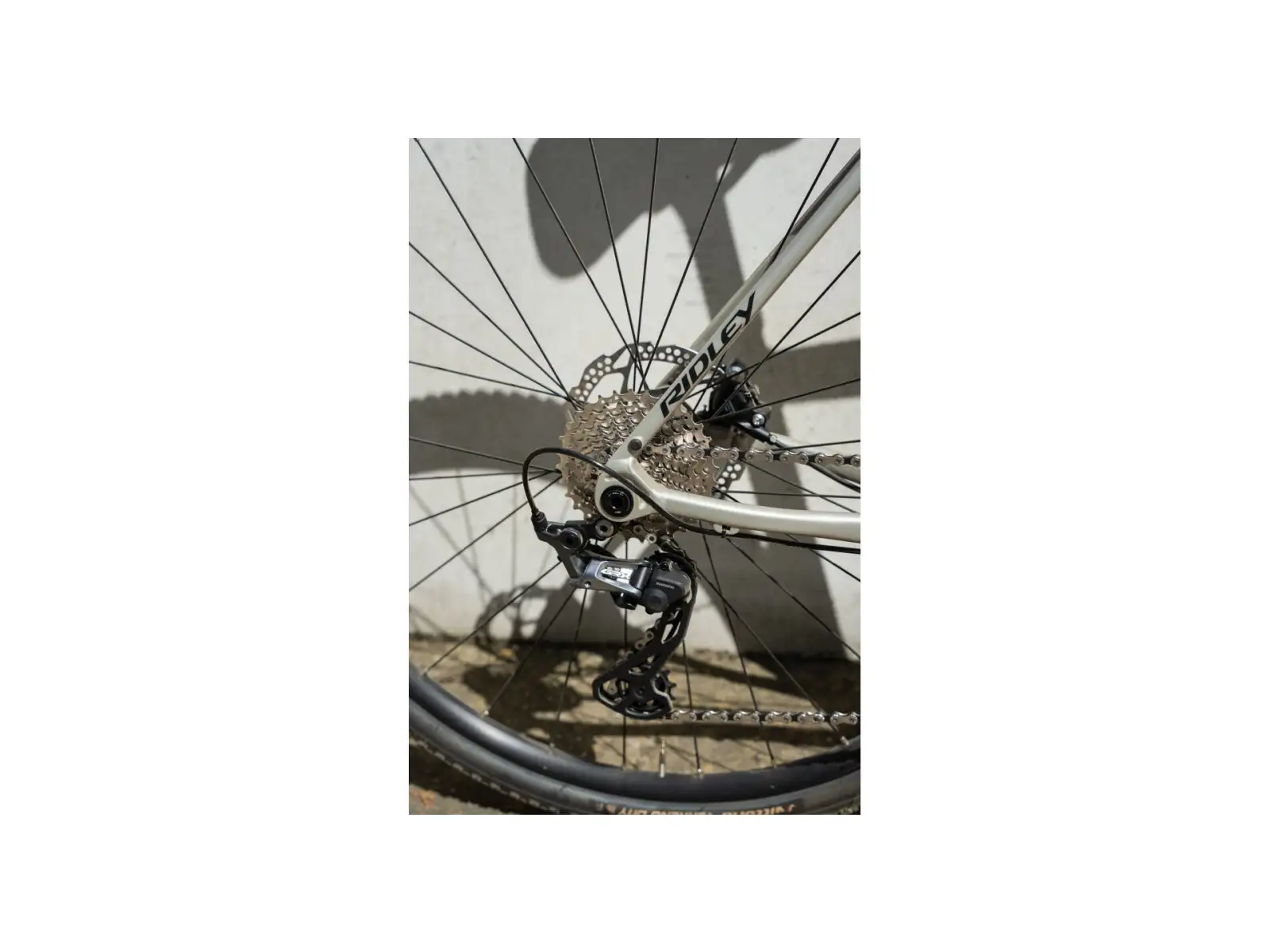 Ridley Grifn A GRX600 gravel bicykel Chain Silver Gray/Black