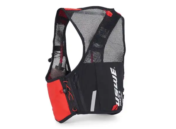 USWE Pace 2 Running Vest Red/black, veľkosť 4,5 mm, waistco. M-L