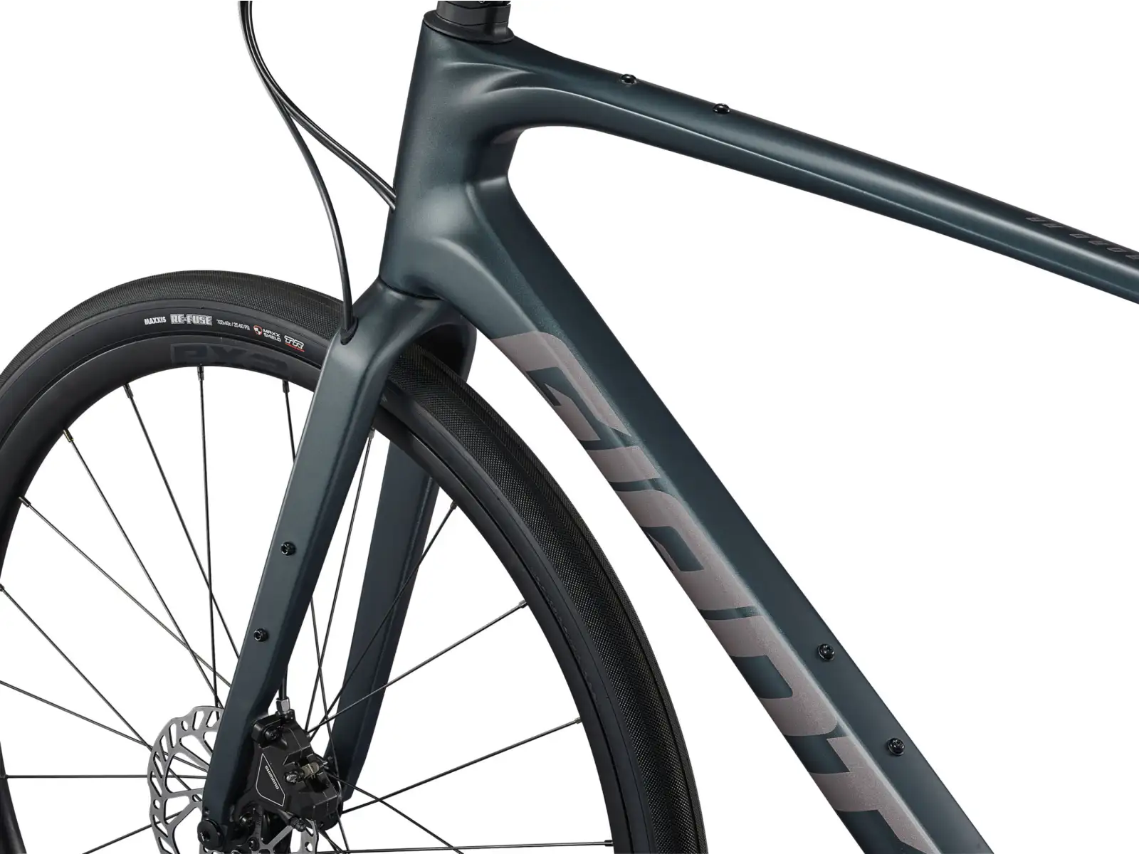 Giant FastRoad AR Advanced 1 cestný bicykel Asphalt Green