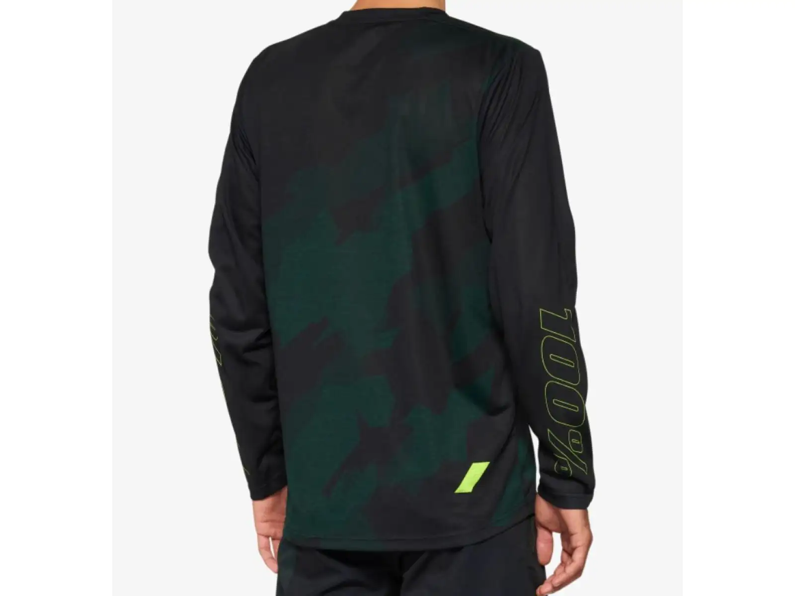 100% Airmatic LE pánsky dres s dlhým rukávom Black Camo