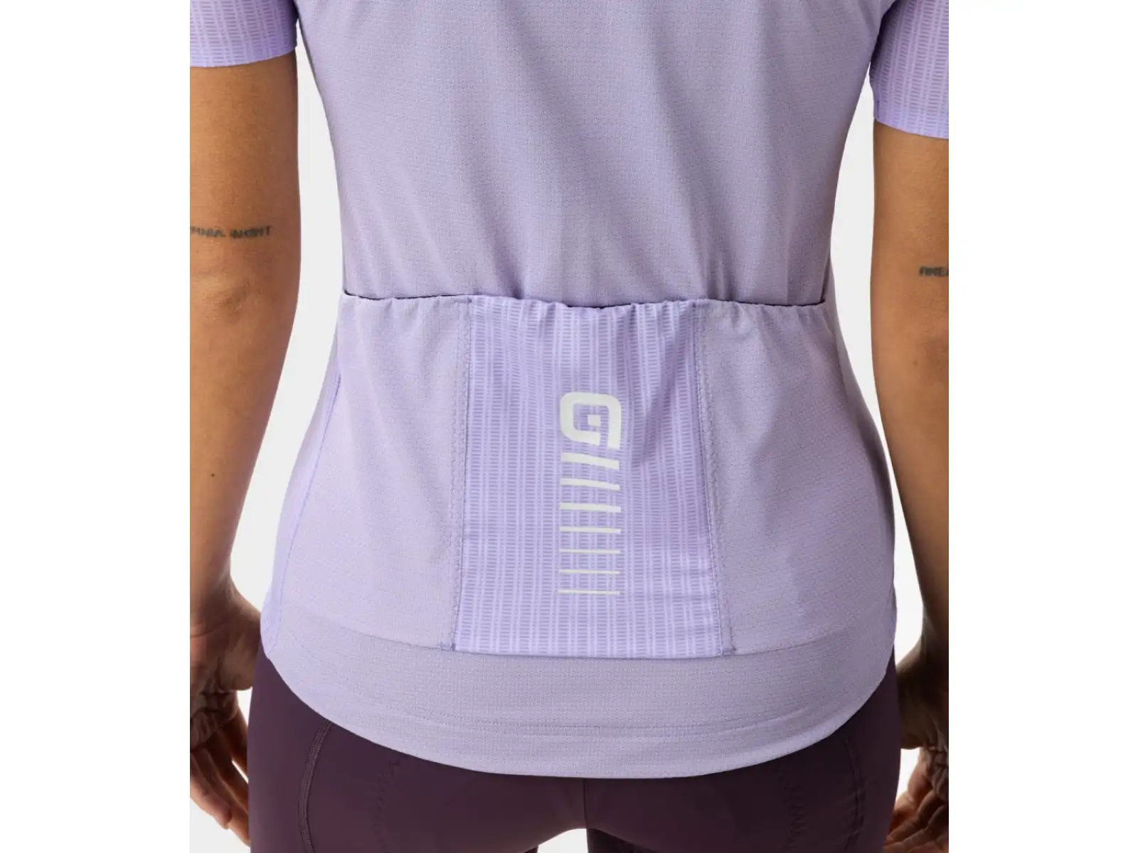 Alé R-EV1 Silver Cooling dámsky dres krátky rukáv Lavender
