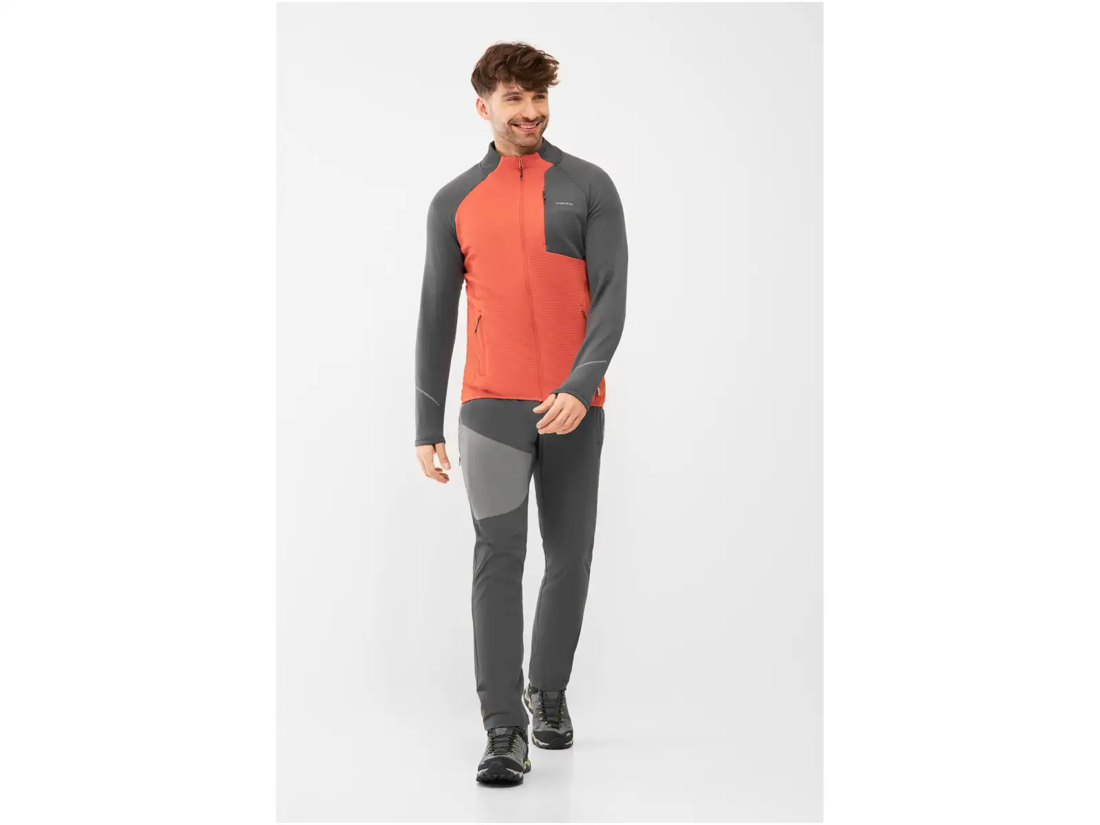 Viking Pro Line Birger pánska mikina Orange/Grey