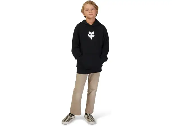 Fox Yth Legacy Fleece Po detská mikina Heather Graphite Grey