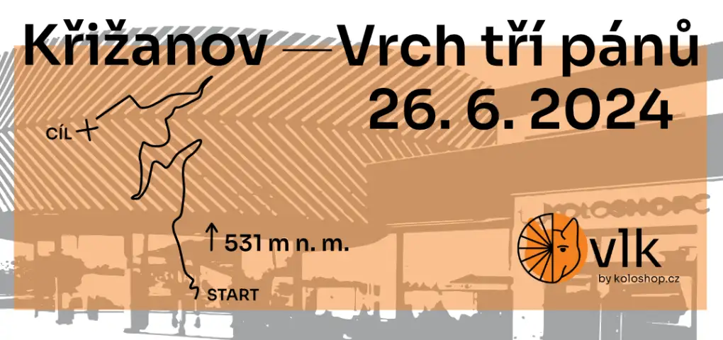 VLK Křižanov – Vrch tří pánů