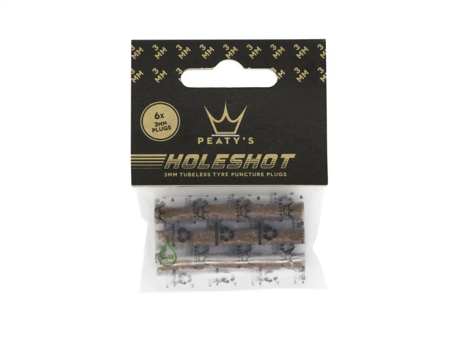 Peatys Holeshot súprava knôtov 6 ks 3 mm