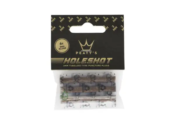 Peatys Holeshot sada knôtov 6 ks 3 mm