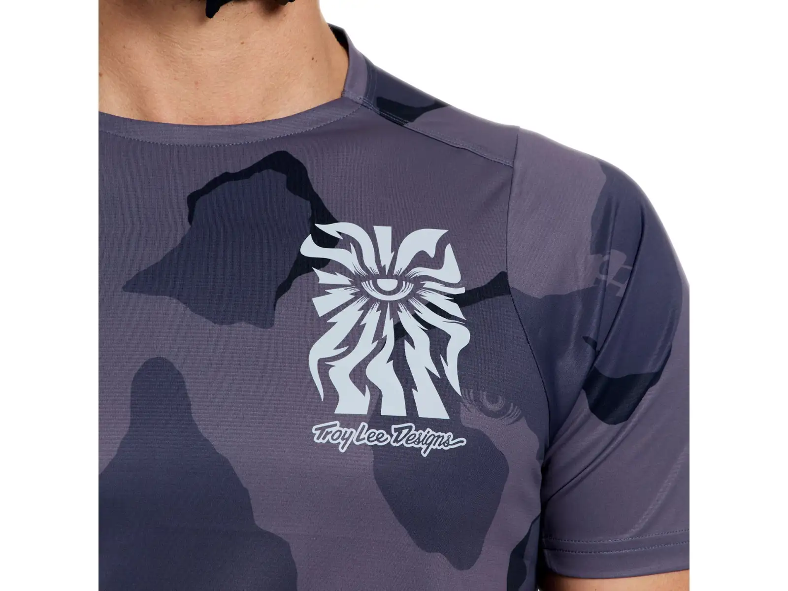 Troy Lee Designs Skyline Pro pánsky dres krátky rukáv Flow Camo Carbon