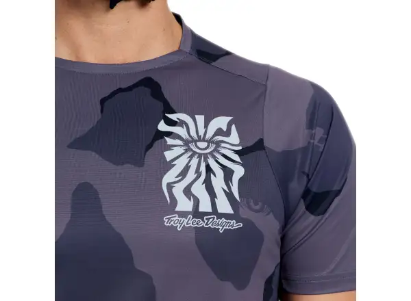 Troy Lee Designs Skyline Pro pánsky dres krátky rukáv Flow Camo Carbon