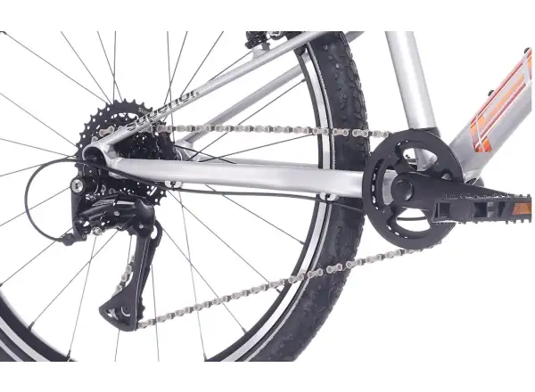 Superior F.L.Y. 24 VB detský bicykel Matte Silver