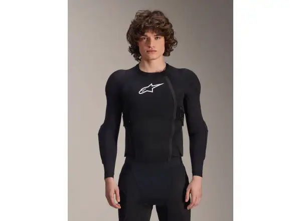Alpinestars A-Impact Plasma Protection ochranná bunda Black/White