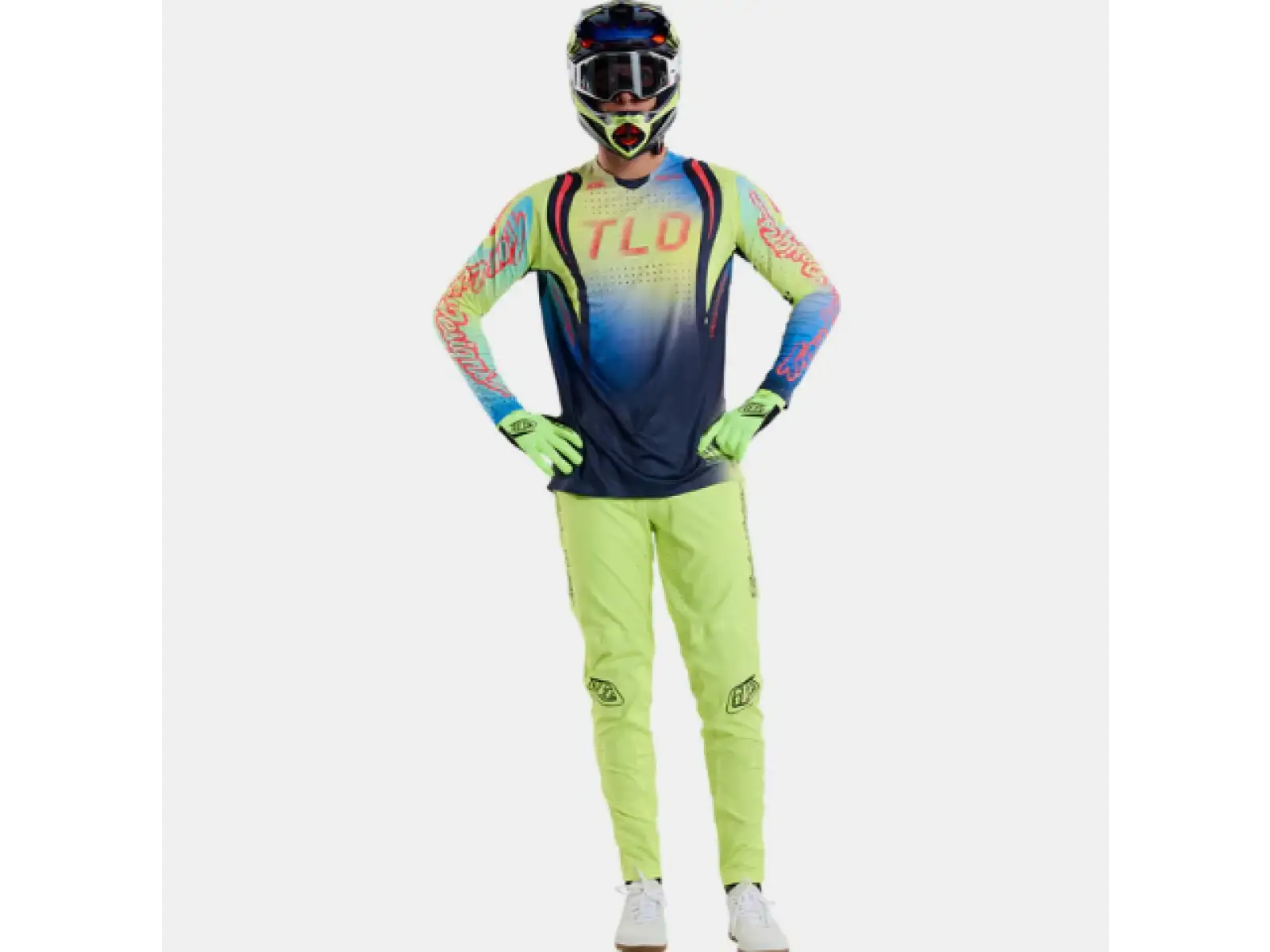 Troy Lee Designs Sprint Ultra Mono pánske nohavice Glo Yellow