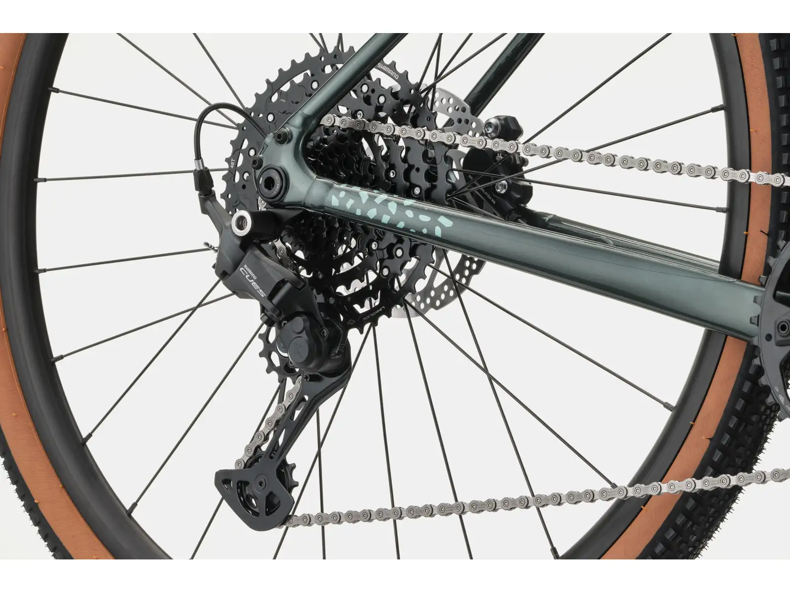 Cannondale Topstone CAAD 3 CUES 1X gravel bicykel Tech Green
