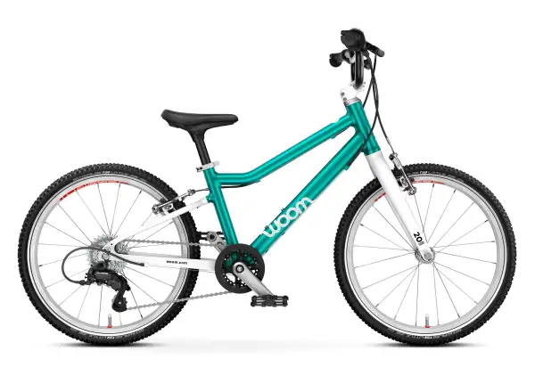Woom GO 4 Metallic Turquoise 20 detský bicykel