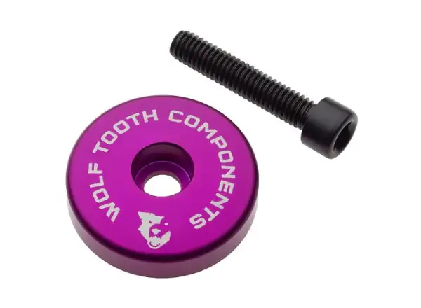 Wolf Tooth Ultralight viečko hlavového zloženia + 5 mm podložka fialová