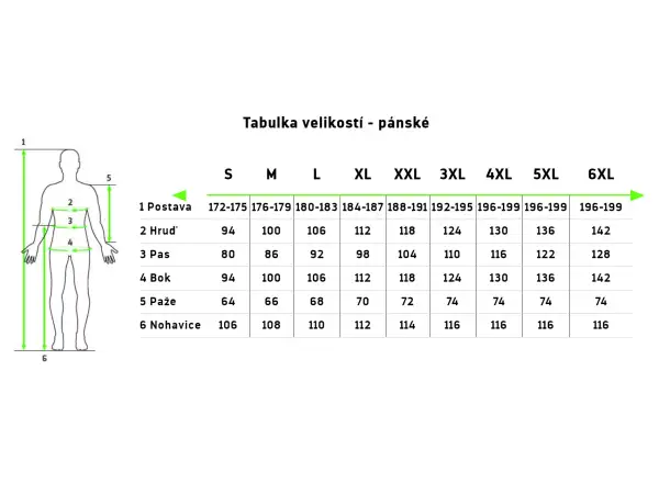 Silvini Soracte pánske zimné nohavice Olive/Black