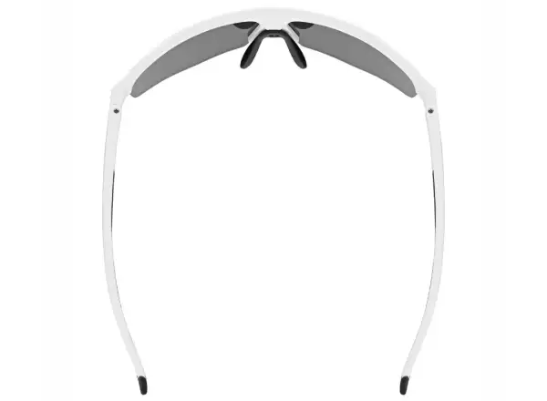 Uvex Axos Set okuliare White Matt/Mirror Silver
