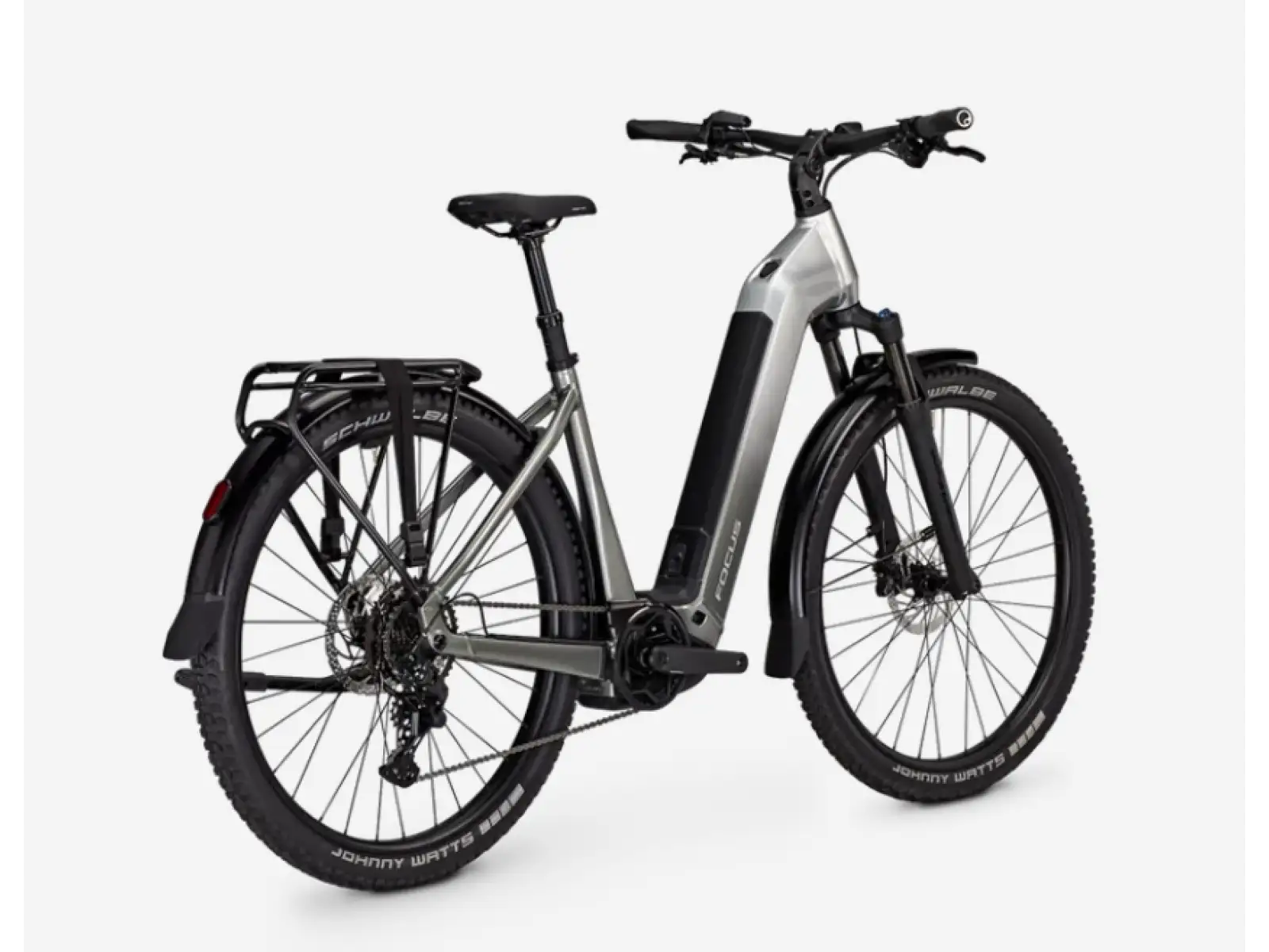Focus AVENTURA2 6.7 Wave 29" 600Wh nízkonástupový elektrobicykel Nepalsilver / Steelgrey
