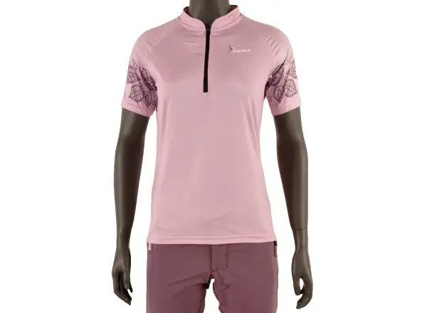 Silvini Sabatini dámsky dres s krátkym rukávom lilac/puprle