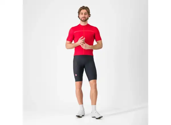 Castelli Competizione 2 pánske kraťasy s vložkou a trakmi Black