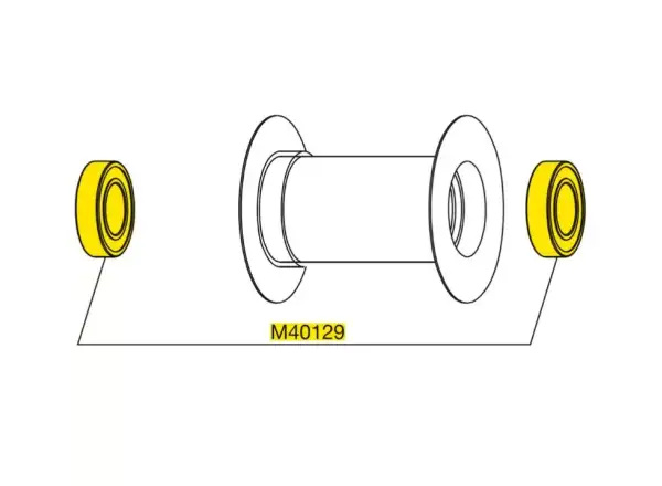 Mavic Bearing Kit pre predný náboj (M40129)