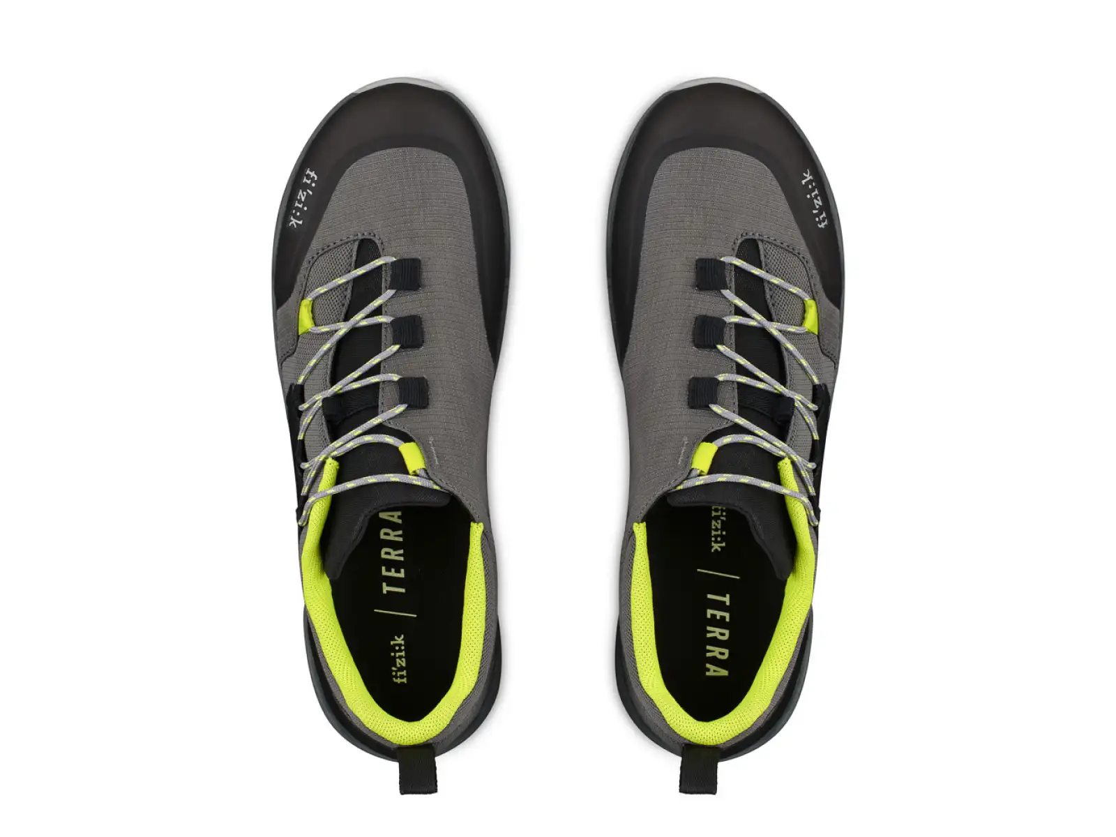 Fizik Terra Ergolácia X2 MTB pánske tretry Grey/Yellow Fluo