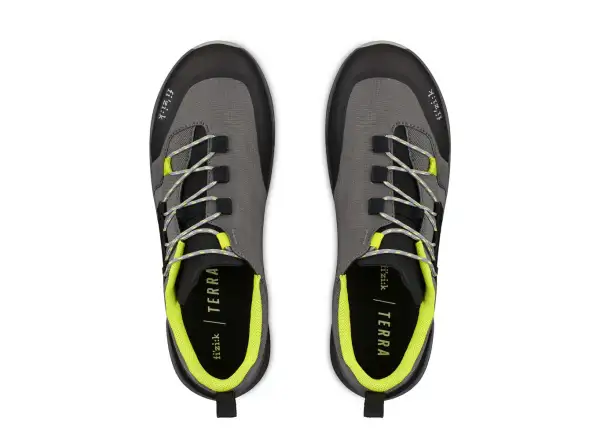 Fizik Terra Ergolácia X2 MTB pánske tretry Grey/Yellow Fluo