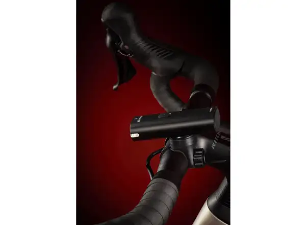Force Glint 2500 LM USB predné svetlo s powerbankou čierna