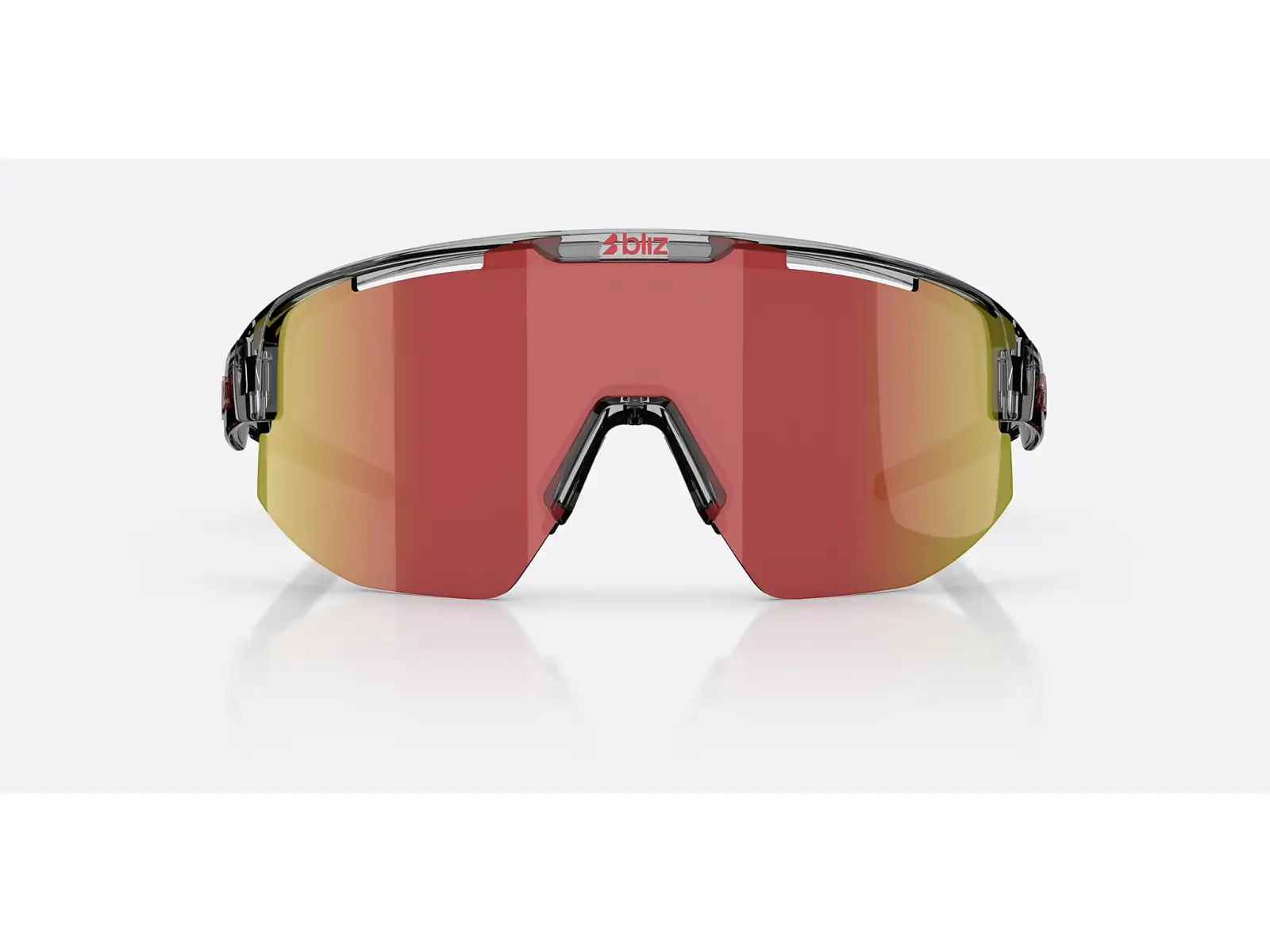 Bliz Matrix slnečné okuliare Transparent Dark Grey/Brow Red Multi