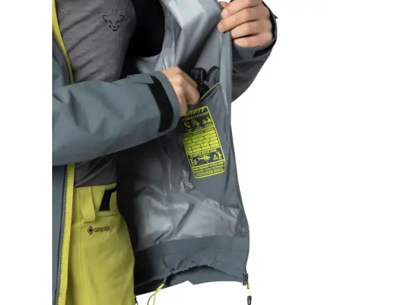Dynafit Ridge Gore-Tex pánska bunda Golden Lime