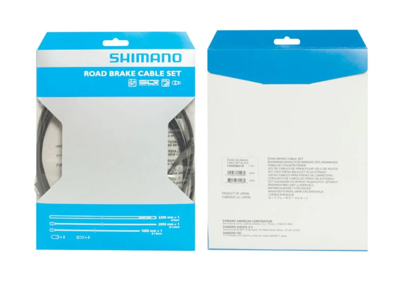 Shimano Dura Ace radiaca sada DA7800 bowdeny + lanká