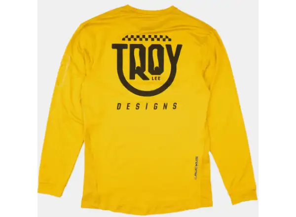 Troy Lee Designs Skyline Ruckus Ride detský dres dlhý rukáv Eyez Safron