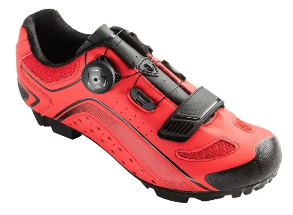 R2 Vega MTB pánske tretry červená/čierna