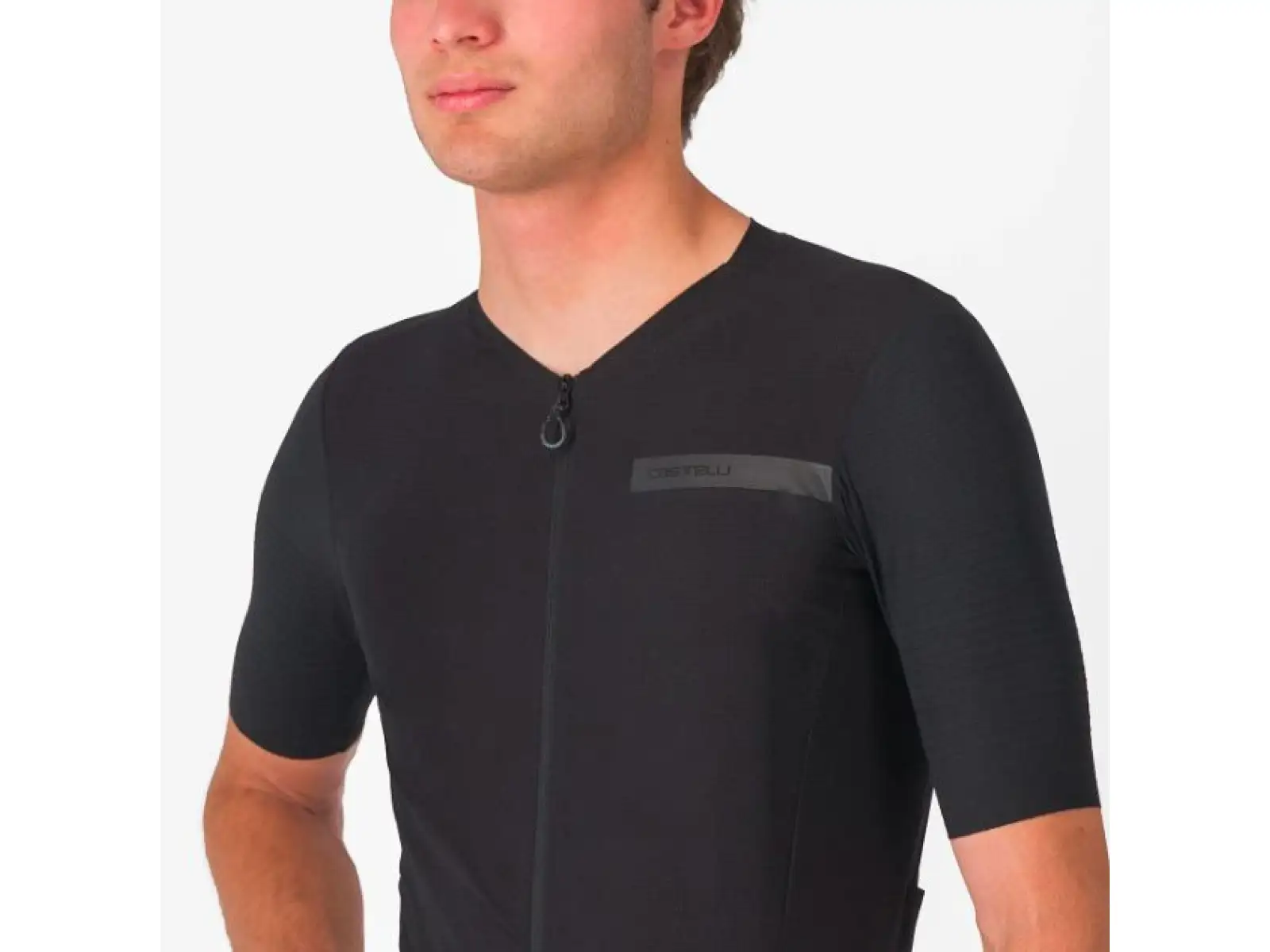 Castelli Premio Evo pánsky dres krátky rukáv Light Black