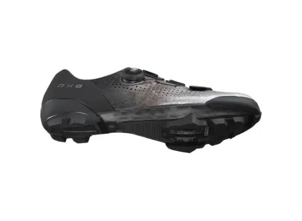 Shimano SH-RX801 pánske gravel tretry strieborná