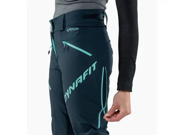 Dynafit Radical Infinium Hybrid Dámske nohavice Blueberry/Marine Blue