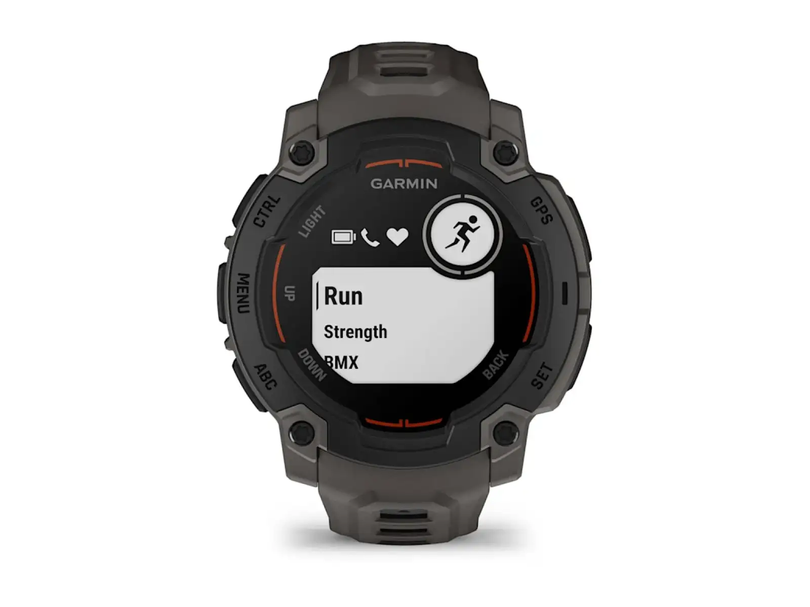 Garmin Instinct E 45 mm smart hodinky Black/Charcoal remienok