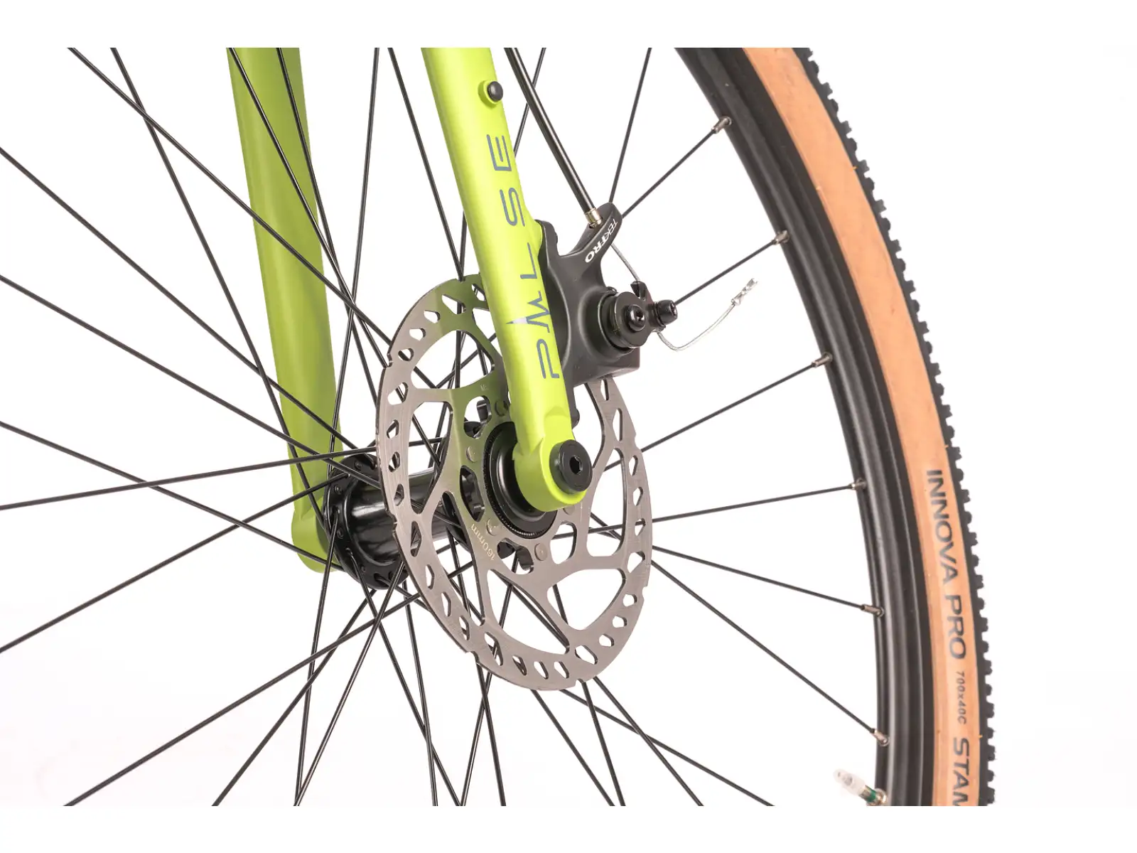 Beany Pulse 700 detský gravel bicykel neon yellow