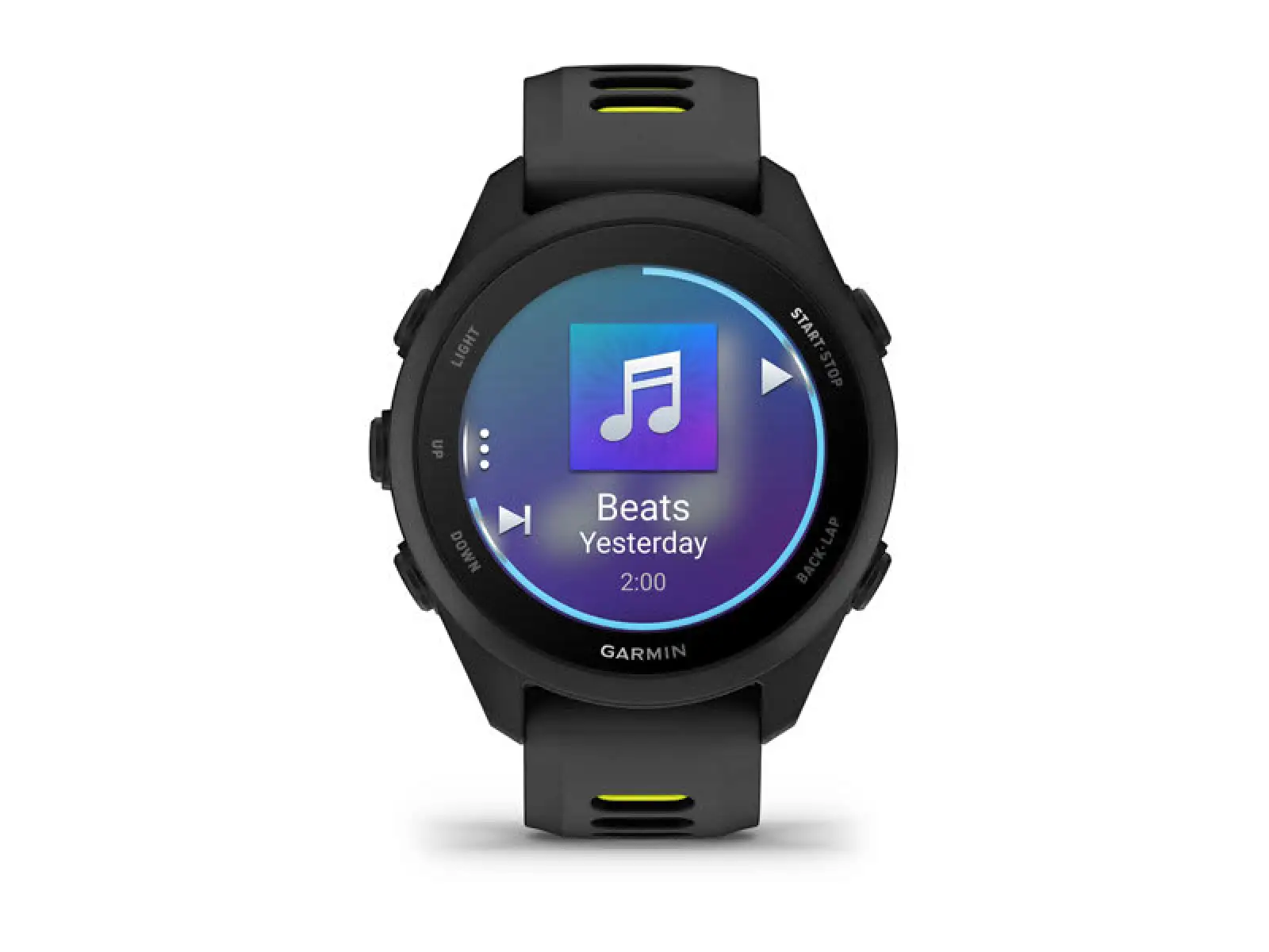 Garmin Forerunner 170 Music s remienkom Black/Amp Yellow