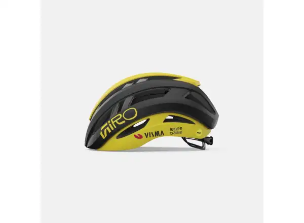 GIRO Aries Spherical prilba Mat Black/Yellow Visma