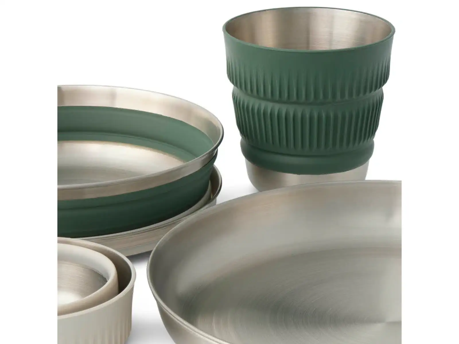 Sea to Summit Detour Stainless Steel Dinnerware Set 6 dielna sada riadu