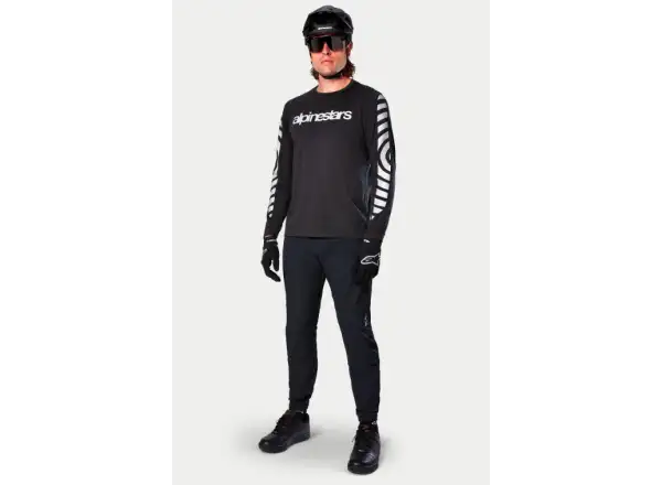 Alpinestars A-Dura Dri Oscar pánsky dres dlhý rukáv Black Reflective