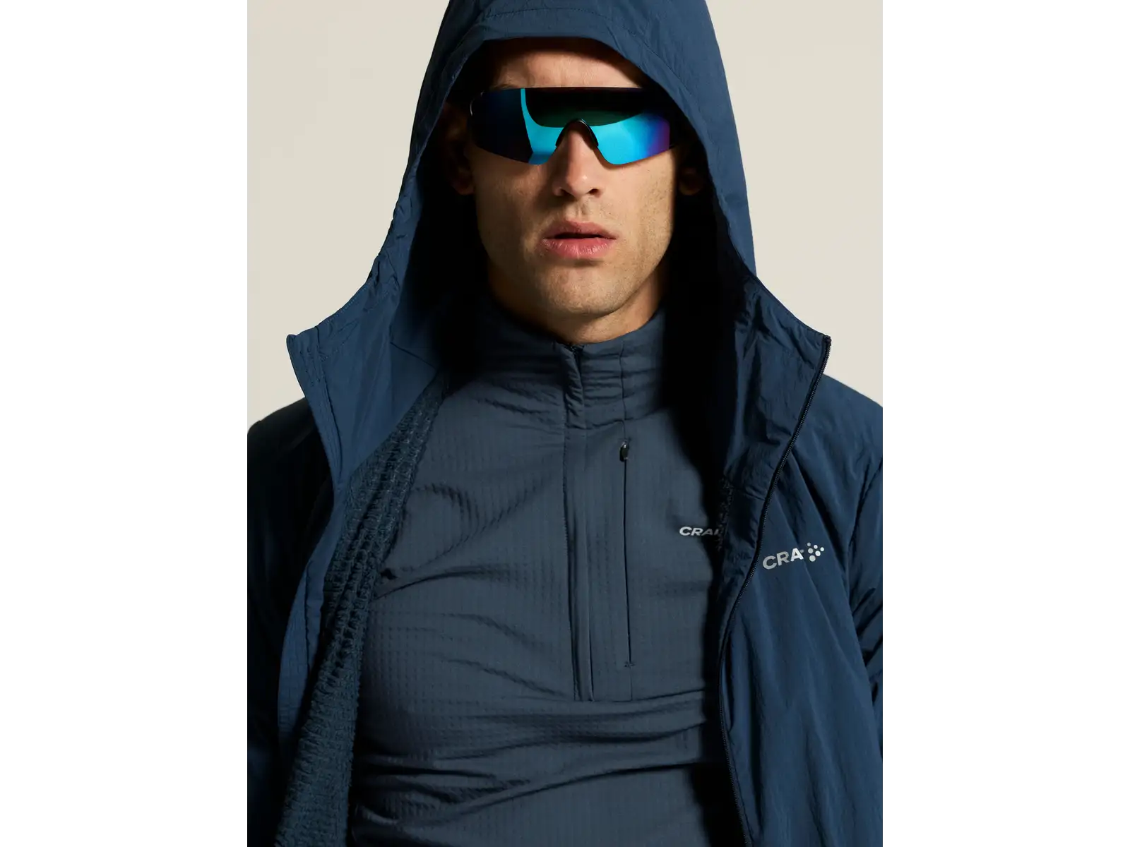Craft Gain Thermal Midlayer 2 pánska mikina modrá